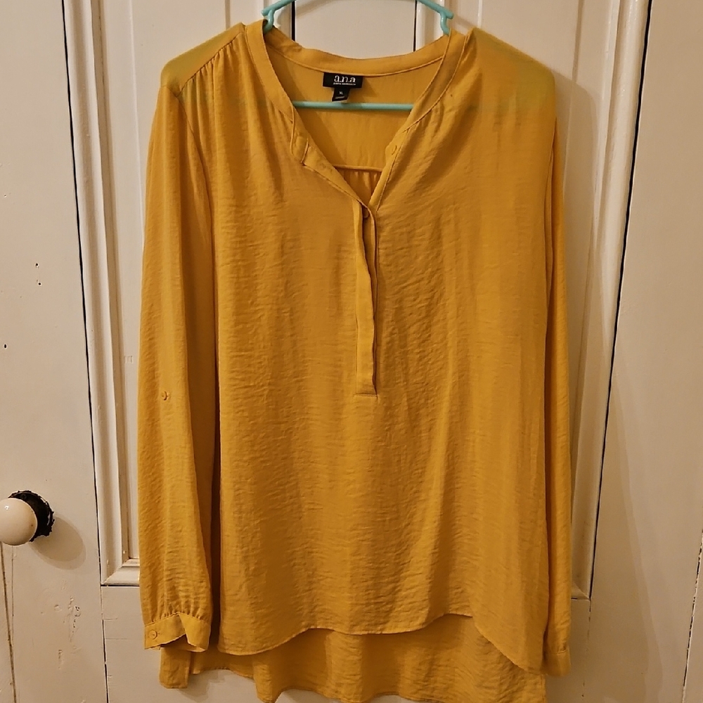 a.n.a Golden Yellow Blouse